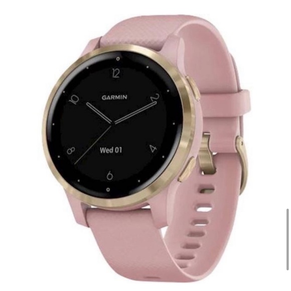 Garmin Rose Smartwatch with Gold Trim - Picture 1 of 5